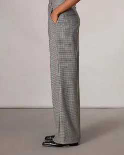 Clearance Andi Full-Length Plaid Pant Women Pants