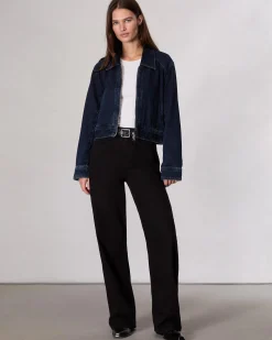 Best Anya Denim Jacket Women Jackets & Coats