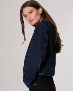 Best Anya Denim Jacket Women Jackets & Coats