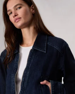 Best Anya Denim Jacket Women Jackets & Coats