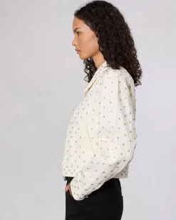 Sale Anya Studded Denim Jacket Women Jackets & Coats