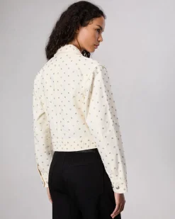 Sale Anya Studded Denim Jacket Women Jackets & Coats