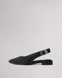 Cheap Astra Diamante Slingback Women Flats