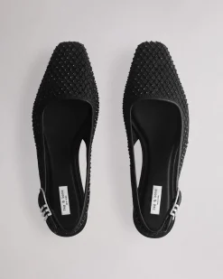 Cheap Astra Diamante Slingback Women Flats