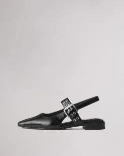 Shop Astra Leather Slingback Women Flats