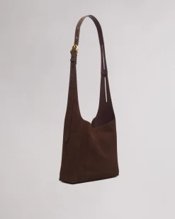 Best Sale Belize Small Suede Shopper Women Handbags