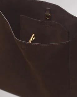 Best Sale Belize Small Suede Shopper Women Handbags