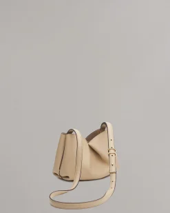 Shop Bloom Small Italian Calf Leather Crossbody Bag Women Handbags
