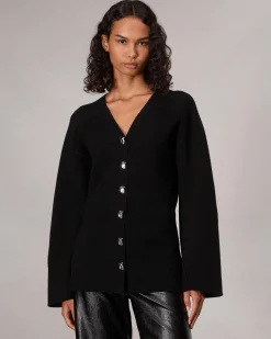 Clearance Bridget V-Neck Cardigan Women Blazers & Vests