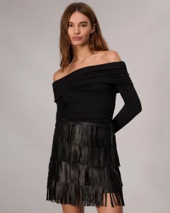 Flash Sale Britney Leather Skirt Women Dresses & Skirts
