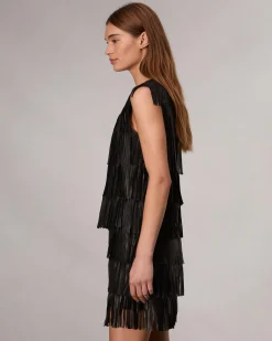 Shop Britney Leather Top Women Shirts & Tops