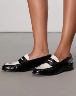 Clearance Carter Leather Loafer Women Flats