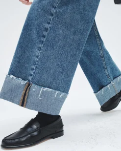 Online Carter Leather Loafer Women Flats