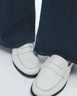 Hot Carter Leather Loafer Women Flats