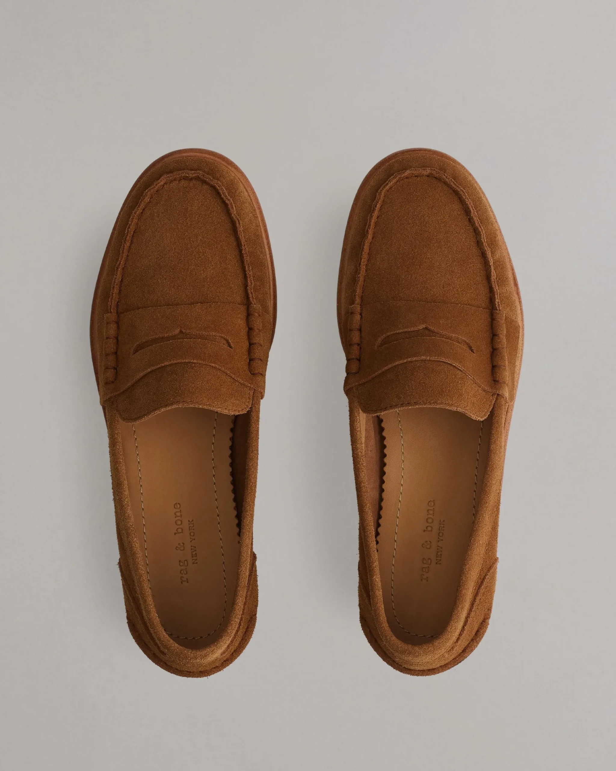 Cheap Carter Suede Loafer Women Flats