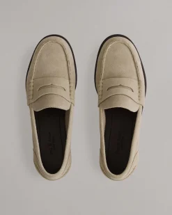 Shop Carter Suede Loafer Women Flats