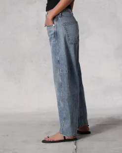 Clearance Charlie Ankle Barrel-Leg Jean Women Jeans