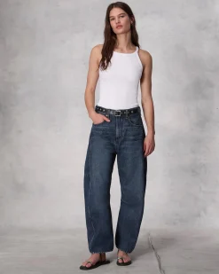Best Sale Charlie Ankle Barrel-Leg Jean Women Jeans