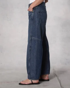 Best Sale Charlie Ankle Barrel-Leg Jean Women Jeans