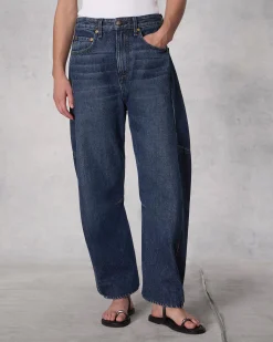 Best Sale Charlie Ankle Barrel-Leg Jean Women Jeans