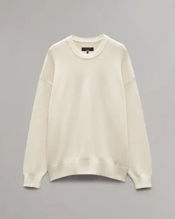 Online Clarkson Relaxed Fit Cotton Sweater Sweaters