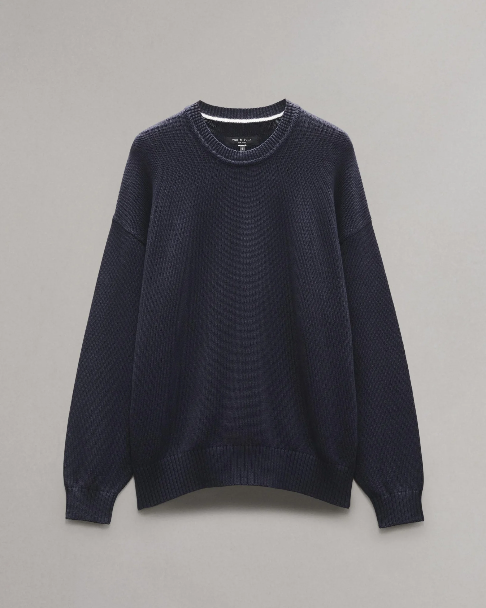 Clearance Clarkson Relaxed Fit Cotton Sweater Sweaters