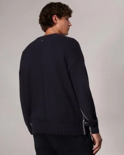 Clearance Clarkson Relaxed Fit Cotton Sweater Sweaters