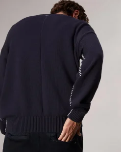 Clearance Clarkson Relaxed Fit Cotton Sweater Sweaters