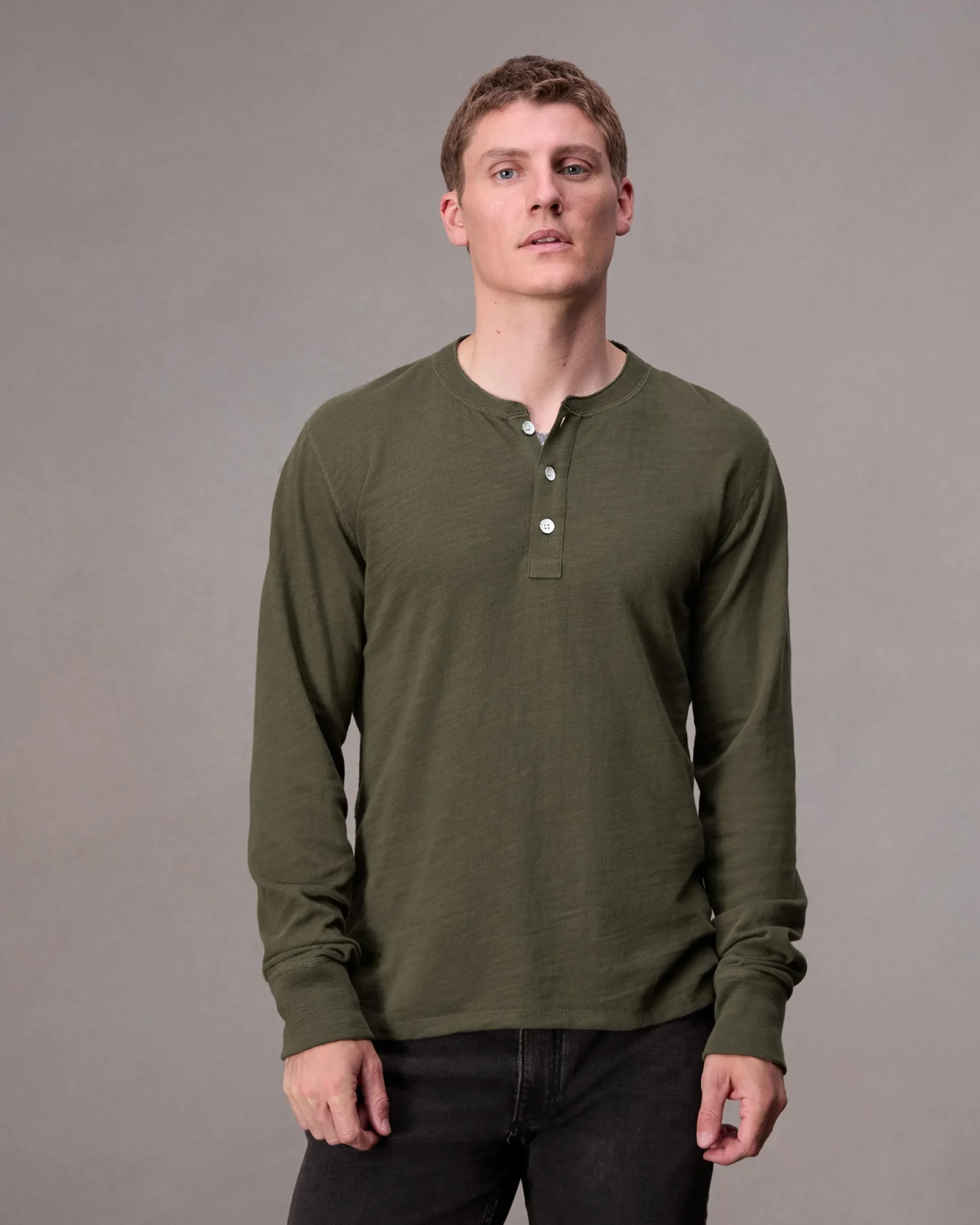 Hot Classic Flame Henley Shirt T-Shirts & Henleys