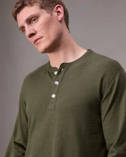 Hot Classic Flame Henley Shirt T-Shirts & Henleys