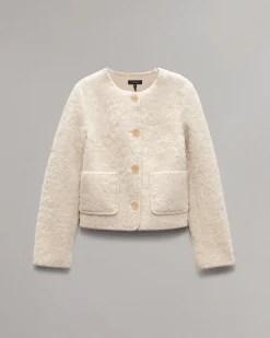 Fashion Cove Faux Shearling Jacket Women Jackets & Coats