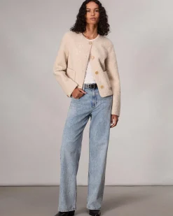 Fashion Cove Faux Shearling Jacket Women Jackets & Coats