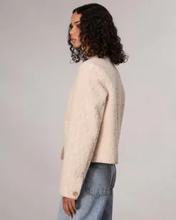 Fashion Cove Faux Shearling Jacket Women Jackets & Coats