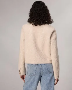 Fashion Cove Faux Shearling Jacket Women Jackets & Coats