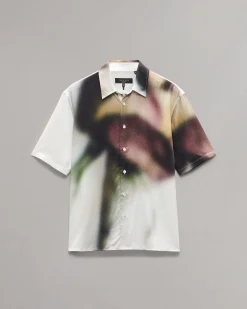 Sale Dalton Rose-Print Shirt Shirts