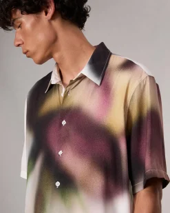 Sale Dalton Rose-Print Shirt Shirts