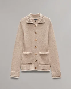 Hot Danica Wool-Cashmere Cardigan Women Sweaters & Sweatshirts