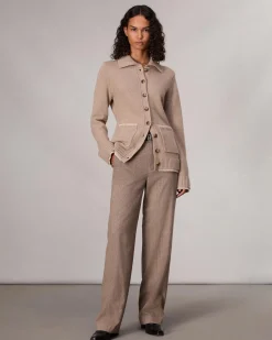 Hot Danica Wool-Cashmere Cardigan Women Sweaters & Sweatshirts