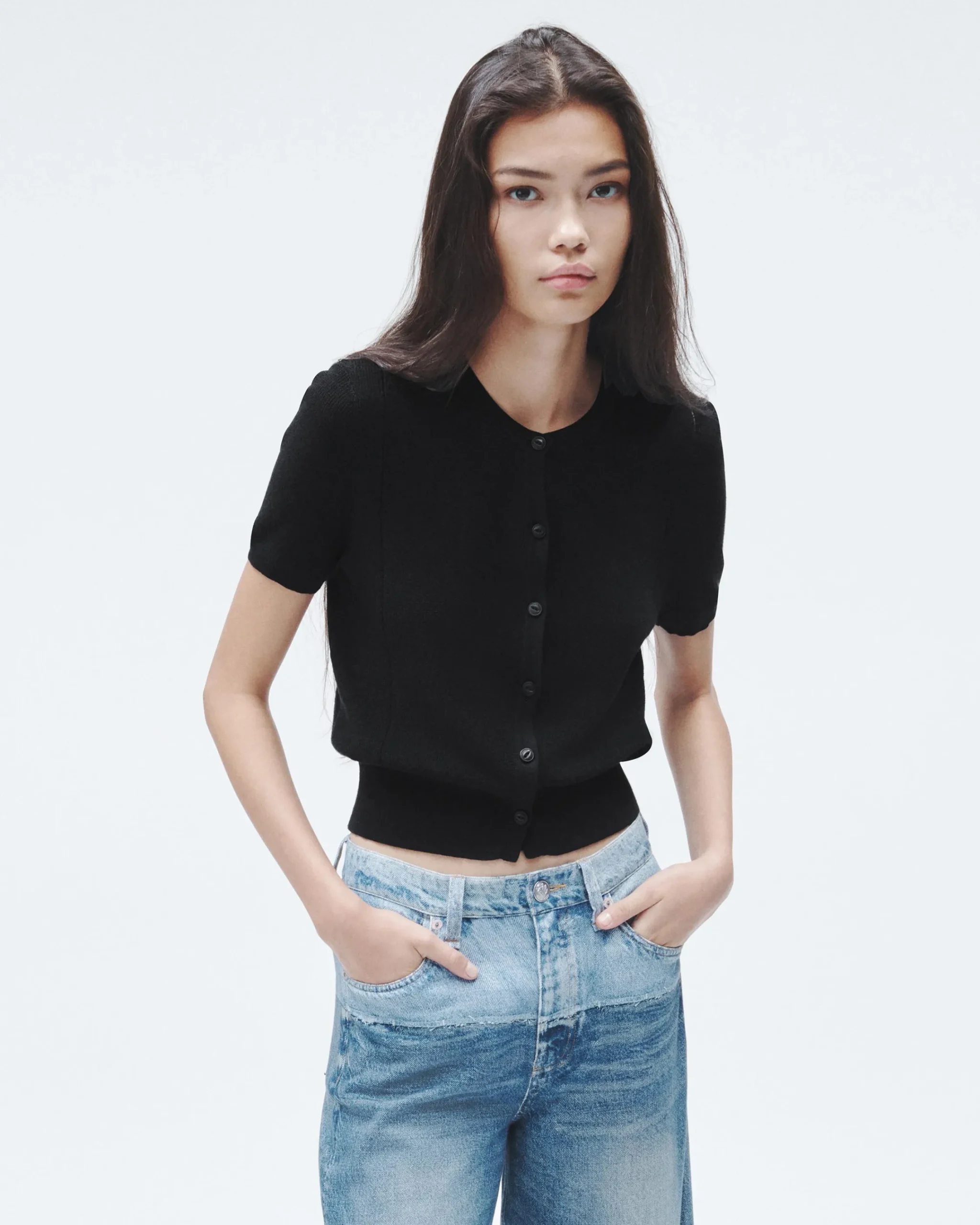 Discount Dina Cotton Cardigan Women Sweaters & Sweatshirts