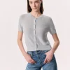 Discount Dina Cotton-Blend Cardigan Women Sweaters & Sweatshirts