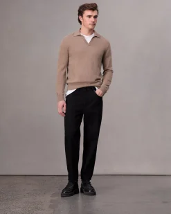 Cheap Downing Cashmere Polo Polos