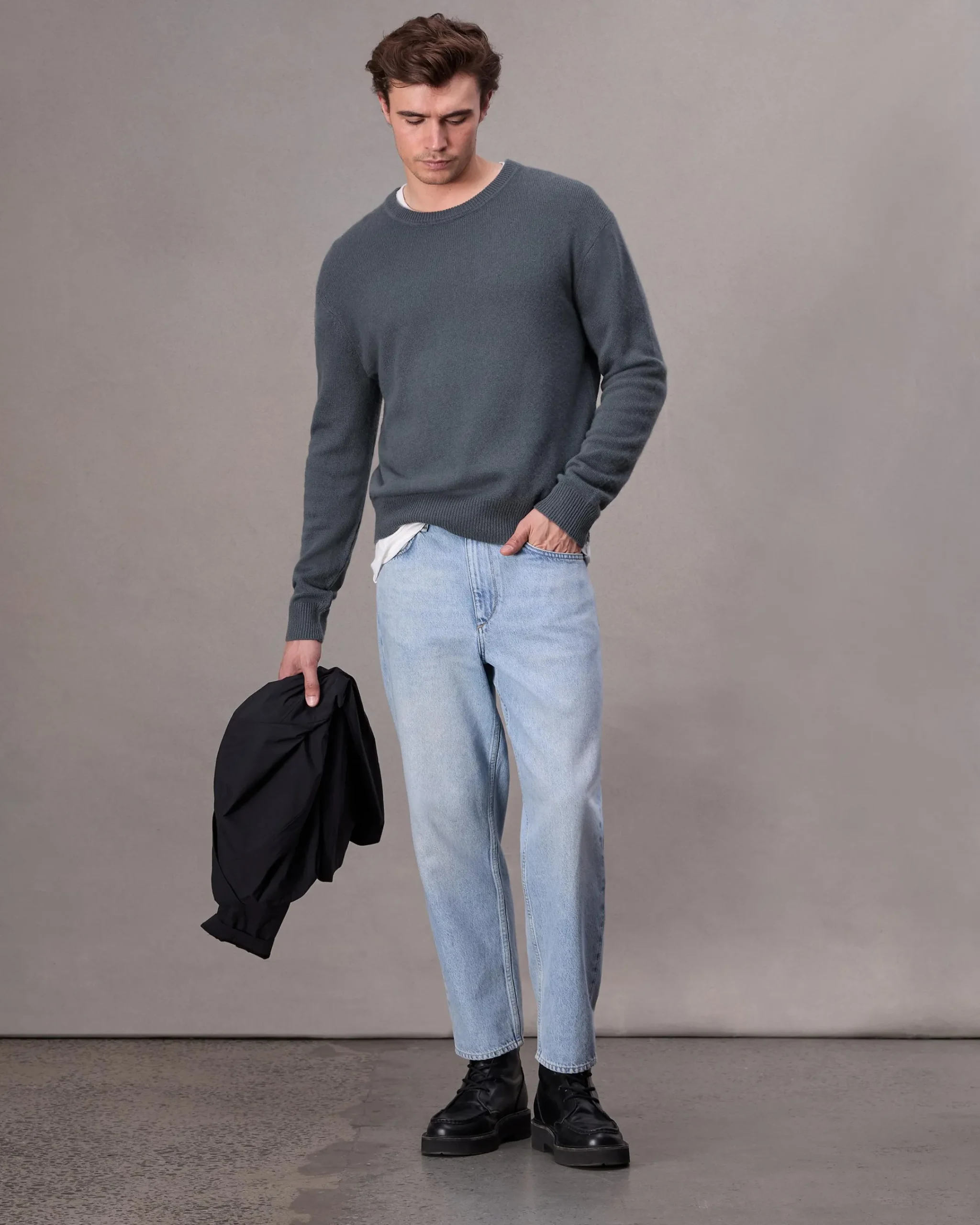 Sale Downing Relaxed Fit Cashmere Sweater Sweaters