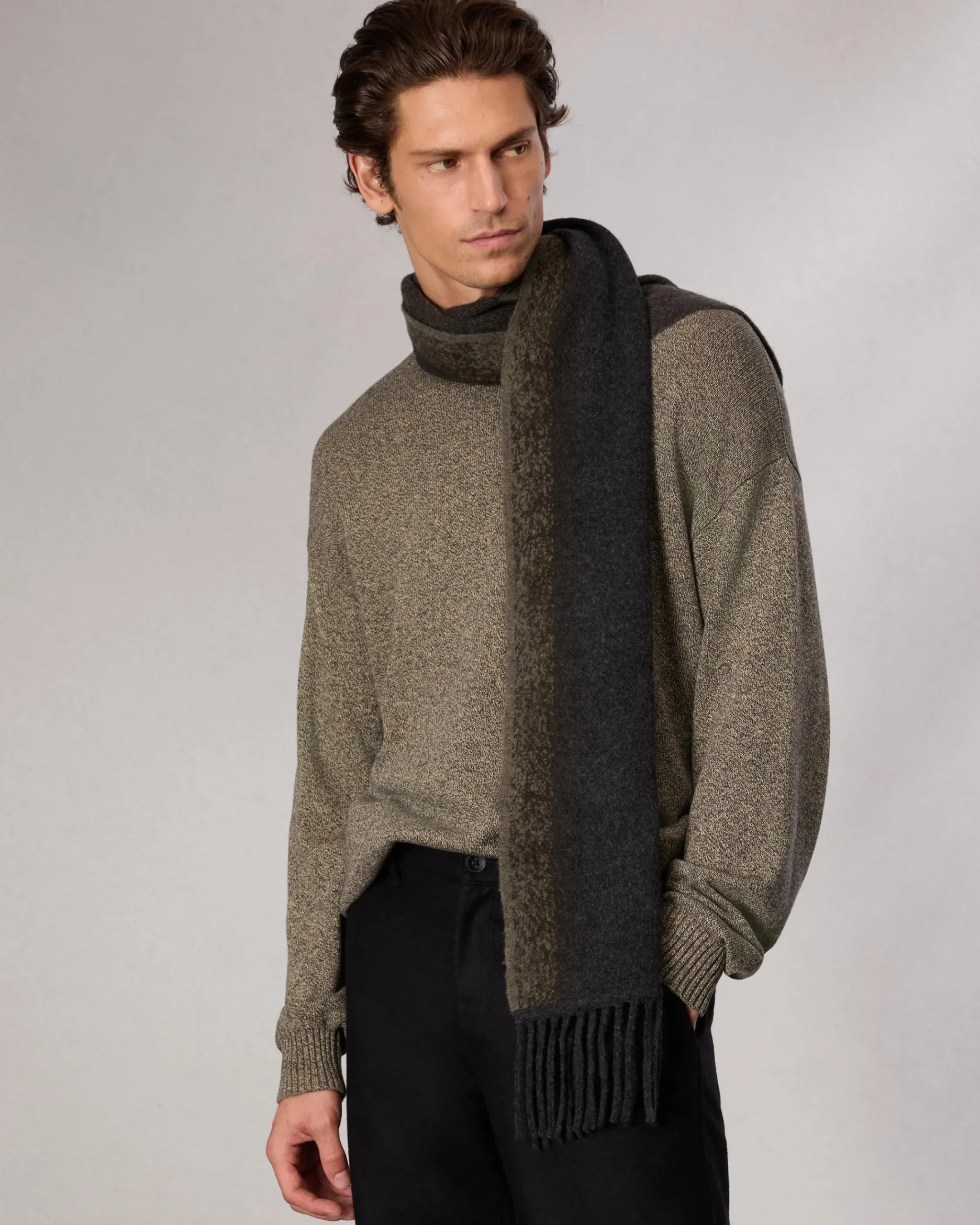 Fashion Downing Wool-Blend Scarf Scarves