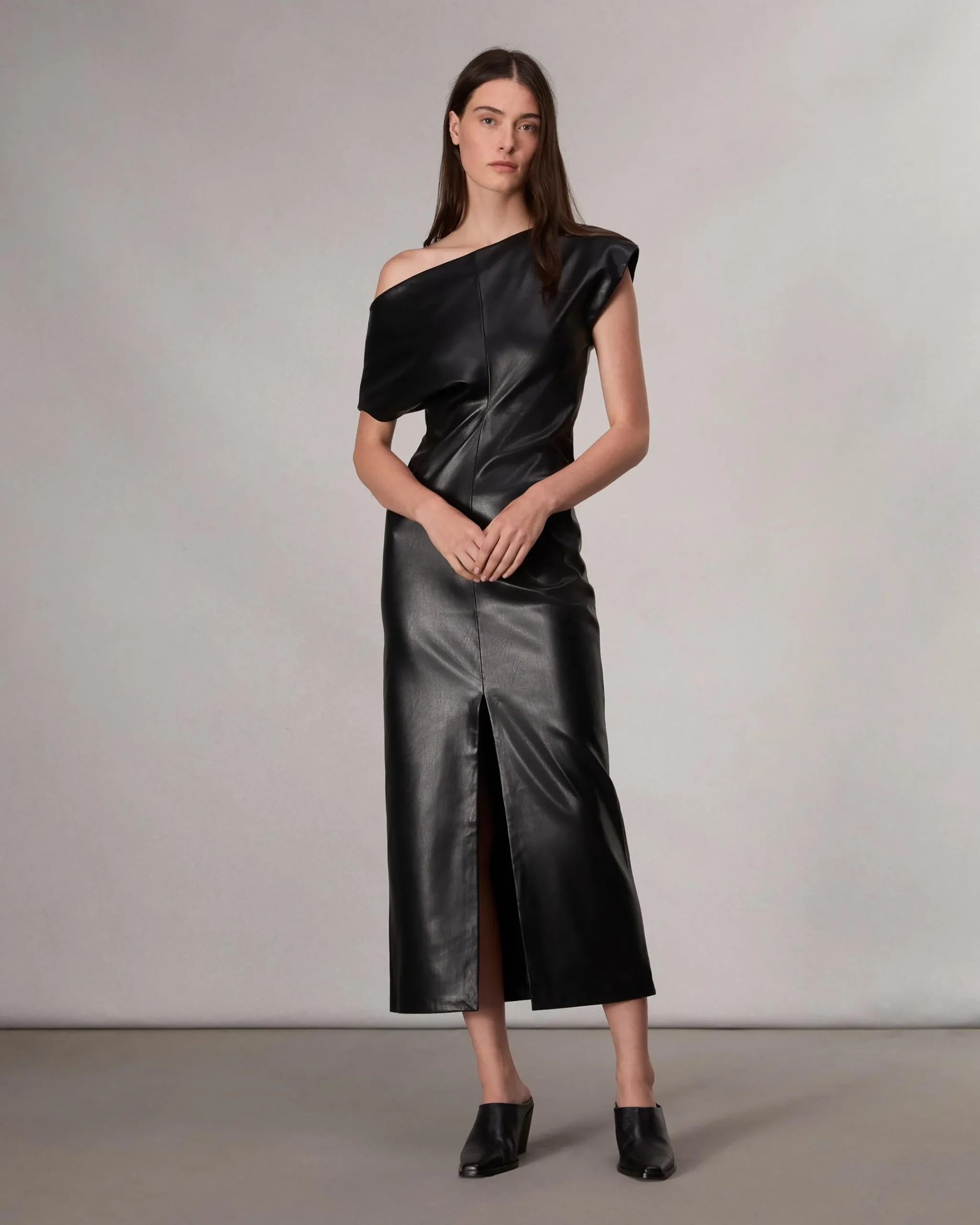 Online Eleanor Faux Leather Dress Women Dresses & Skirts