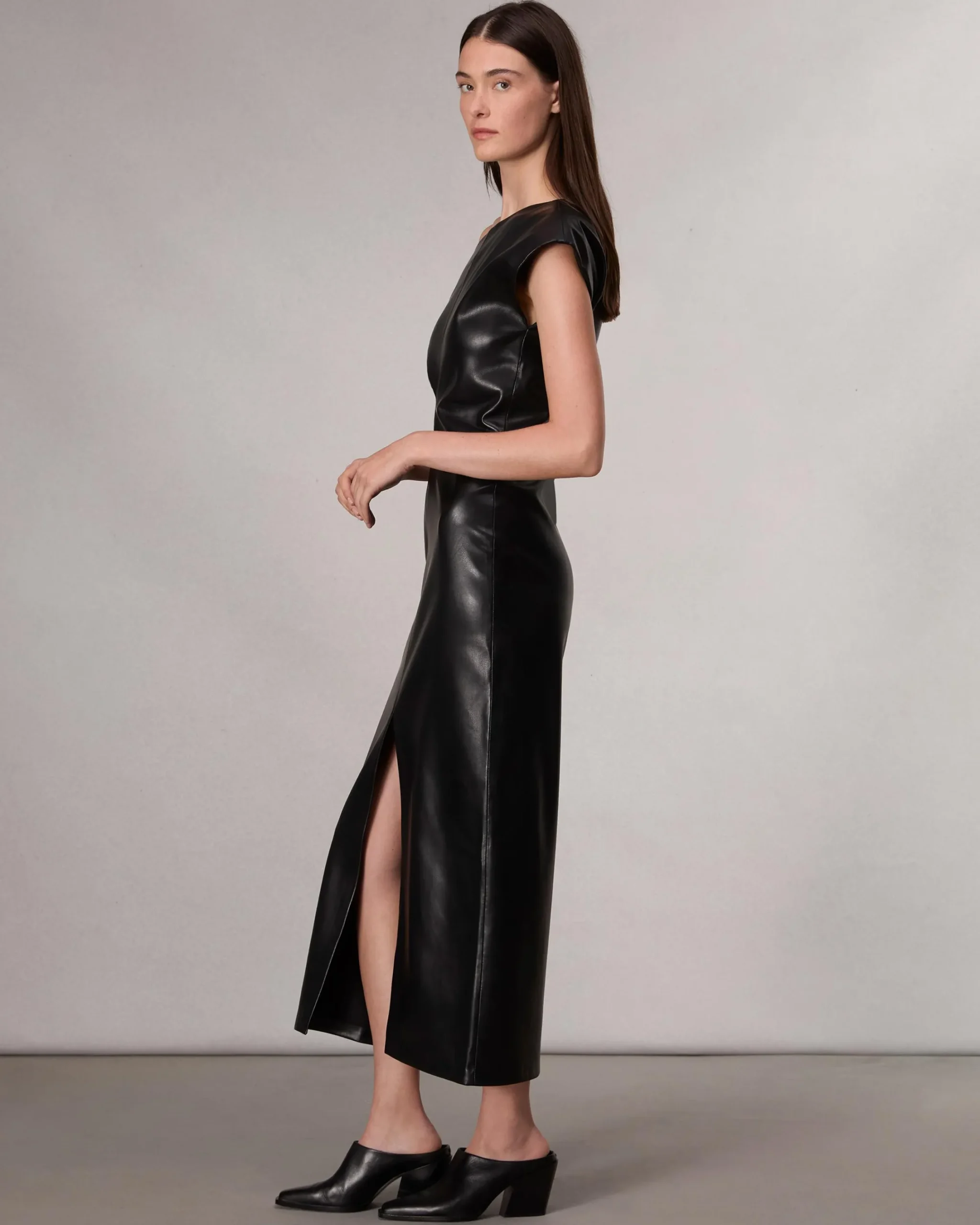 Online Eleanor Faux Leather Dress Women Dresses & Skirts