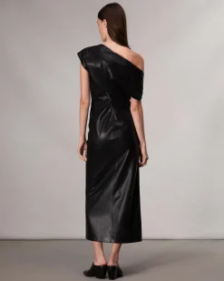 Online Eleanor Faux Leather Dress Women Dresses & Skirts
