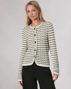 Hot Elisa Cotton Cardigan Women Blazers & Vests