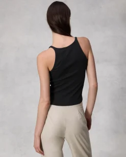 Online Essential Rib String Tank Women T-Shirts