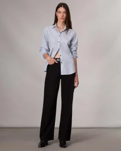 Cheap Eve Striped Shirt Women Shirts & Tops