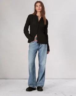 Hot Featherweight Logan Wide-Leg Jean Women Jeans